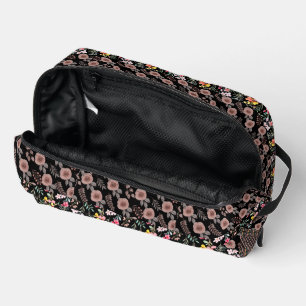 Trousse De Toilette Elégante Personnaliser d'aquarelle de fleurs
