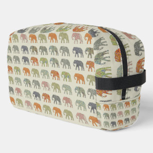 Trousse De Toilette Eléphant Coloré Animal Motif contemporain
