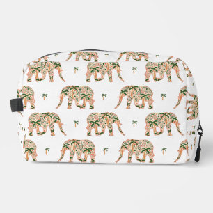 Trousse De Toilette Éléphants ornés de paisley floral indien