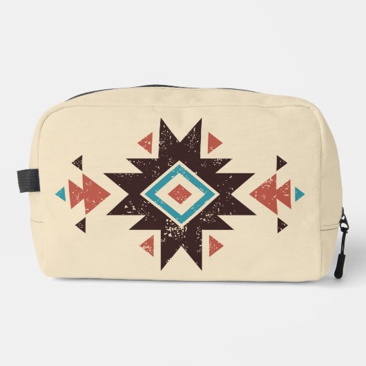 Trousse De Toilette Emblème diamant boho (Recto)