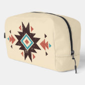 Trousse De Toilette Emblème diamant boho (Coin droit)