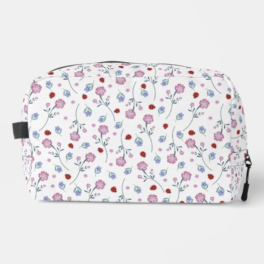 Trousse De Toilette Enfants Cute Ladybug Polka dot Daisy Flower Motif (Recto)
