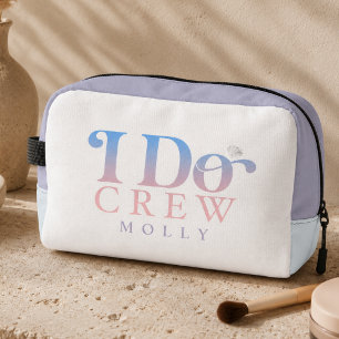 Trousse De Toilette Équipe Moderne de Jeudi Mariée Dégradé Pastel Demo