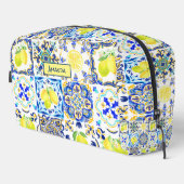 Trousse De Toilette Été agrumes siciliens majolica méditerranéenne (Coin droit)