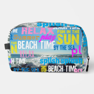 Trousse De Toilette Été Plage Temps Amusement
