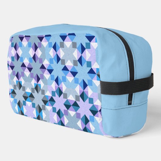 Trousse De Toilette Étoile de patchwork hivernale (Coin gauche)