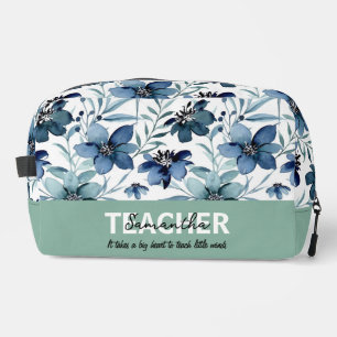 Trousse De Toilette Étui d'accessoire avec phrase de nom personnalisé