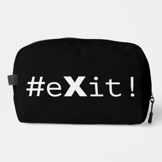 Trousse De Toilette #eXit ! (Recto)
