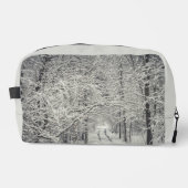 Trousse De Toilette Explorez les sentiers forestiers d'hiver (Recto)