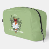 Trousse De Toilette "Faisons ça" Cobra - Le Lotus Blanc (Coin droit)