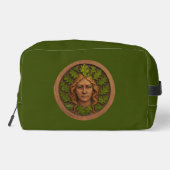 Trousse De Toilette Femme verte - Bois (Verso)