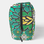 TROUSSE DE TOILETTE FEUILLE VERTE (Droite)