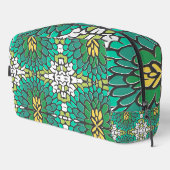 TROUSSE DE TOILETTE FEUILLE VERTE (Coin droit)