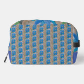 Trousse De Toilette Fleur bleue (Verso)