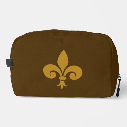 Trousse De Toilette Fleur de Lys Toiletry Bag (Recto)