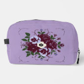 Trousse de Toilette Fleurie - Bouquet de Violettes (Recto)