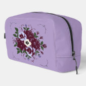 Trousse de Toilette Fleurie - Bouquet de Violettes (Coin droit)