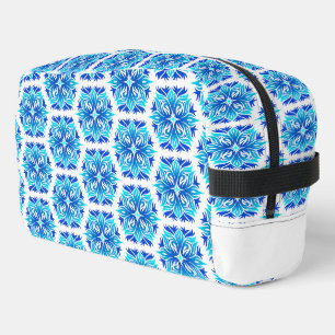Trousse De Toilette Fleurs Bleues, Motif De Fleurs, Modèle Floral