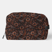 Trousse De Toilette Fleurs Brown foncées de Bohême (Verso)