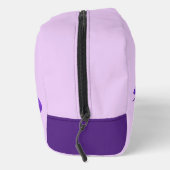Trousse De Toilette Fleurs de Hepatica violettes Nom Violet clair (Droite)