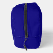Trousse De Toilette Fleurs d'or simples bleu (Droite)