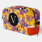 Trousse De Toilette Fleurs lumineuses. (Coin droit)