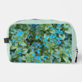 Trousse De Toilette Fleurs Petit Bleu Brunnera Floral (Recto)