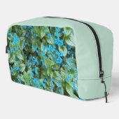 Trousse De Toilette Fleurs Petit Bleu Brunnera Floral (Coin droit)