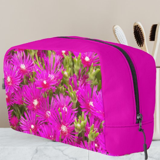 Trousse De Toilette Fleurs Plantes de glace rose Floral