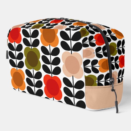 Trousse De Toilette Fleurs Rigoureuses, Stem, Tomate Rose (Coin droit)