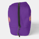 Trousse De Toilette Fleurs sur violet (Droite)