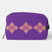 Trousse De Toilette Fleurs sur violet (Verso)
