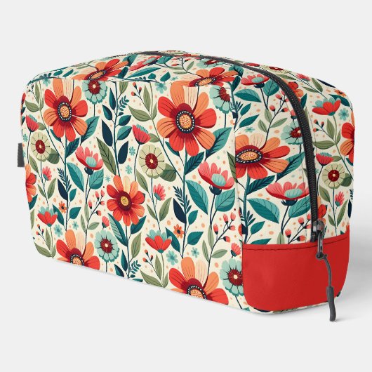 Trousse De Toilette Floral (Coin droit)