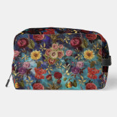 Trousse De Toilette Floral bleu vintage (Verso)