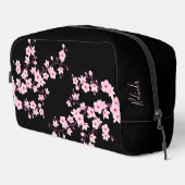 Trousse De Toilette Floral Cherry Blossoms Black Pink | Your Name (Coin droit)