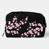 Trousse De Toilette Floral Cherry Blossoms Black Pink | Your Name (Verso)