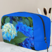 Trousse De Toilette Floral d'Hydrangée Bleue