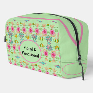 Trousse De Toilette Floral et fonctionnel : Pour toujours en fleurs