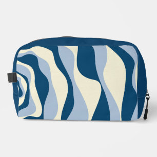 Trousse De Toilette Flux et Reflux 4 - Bleu foncé, Bleu clair et Crème