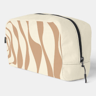 Trousse De Toilette Flux et reflux 4 en beige et crème