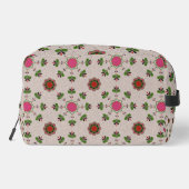 Trousse De Toilette Folk Floral Pattern Charm (Verso)