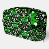 Trousse De Toilette Fox Nordic Scandinavian Folk Art nappe (Coin droit)