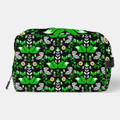 Trousse De Toilette Fox Nordic Scandinavian Folk Art nappe (Verso)