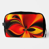 Trousse De Toilette Fractale Orange Fury (Recto)