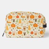 Trousse De Toilette Fun Orange Fall Motif (Verso)