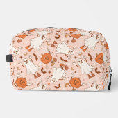Trousse De Toilette Fun Retro Ghost & Jack-O-Lantern Motif (Recto)
