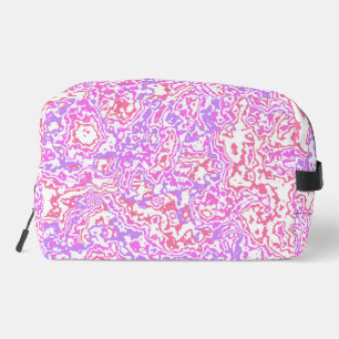 Trousse De Toilette Funky Tourbillonnant Boho Hippie Marbre Abstrait c