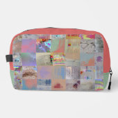 Trousse de Toilette Géométrique Patchwork Traditio (Recto)