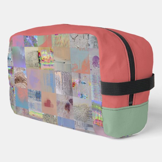 Trousse de Toilette Géométrique Patchwork Traditio (Coin gauche)