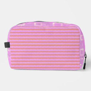 Trousse De Toilette Géométrique rose